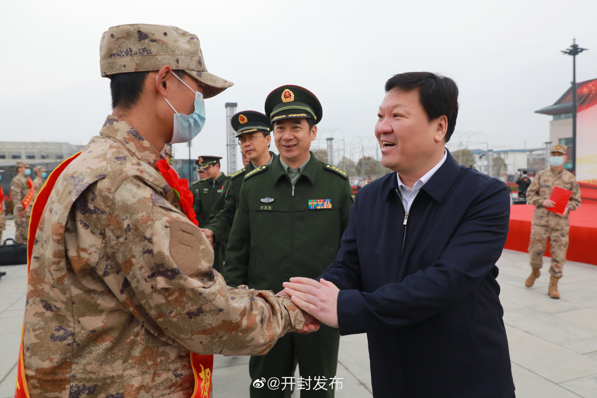 逐梦军营 强国有我 开封市2023年上半年新兵欢送大会举行 首批120名